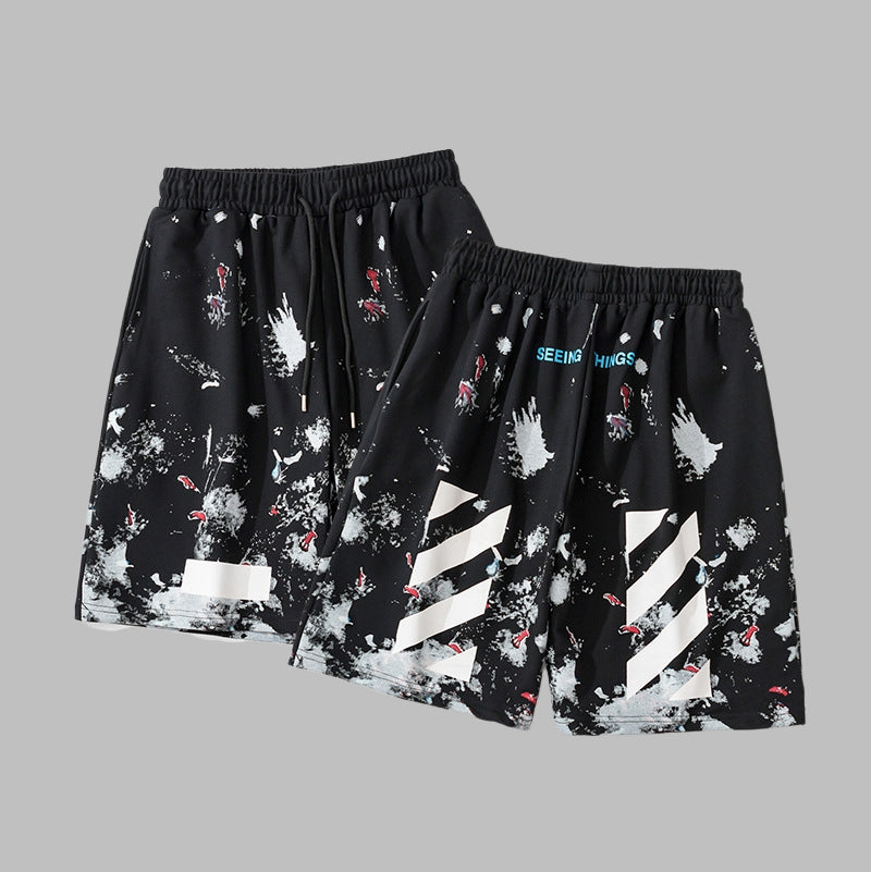 OFF‑WHITE Men's and Women's Casual Shorts