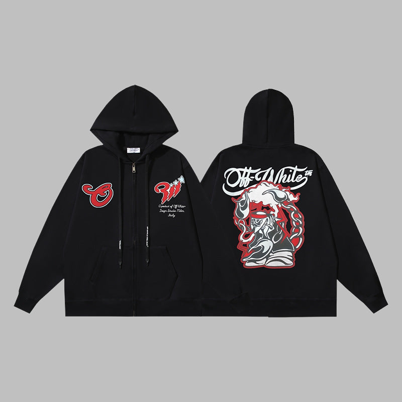 OFF‑WHITE Men's and Women's  Hoodie