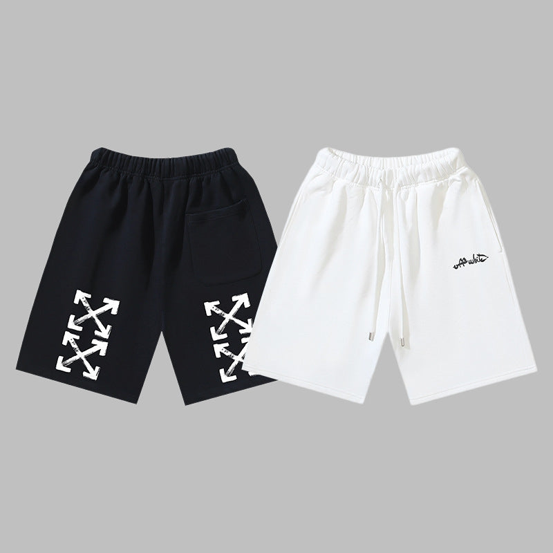 OFF‑WHITE Men's and Women's Casual Shorts