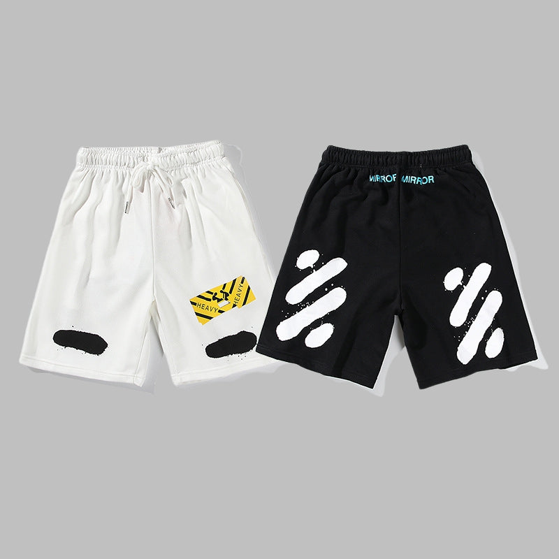 OFF‑WHITE Men's and Women's Casual Shorts