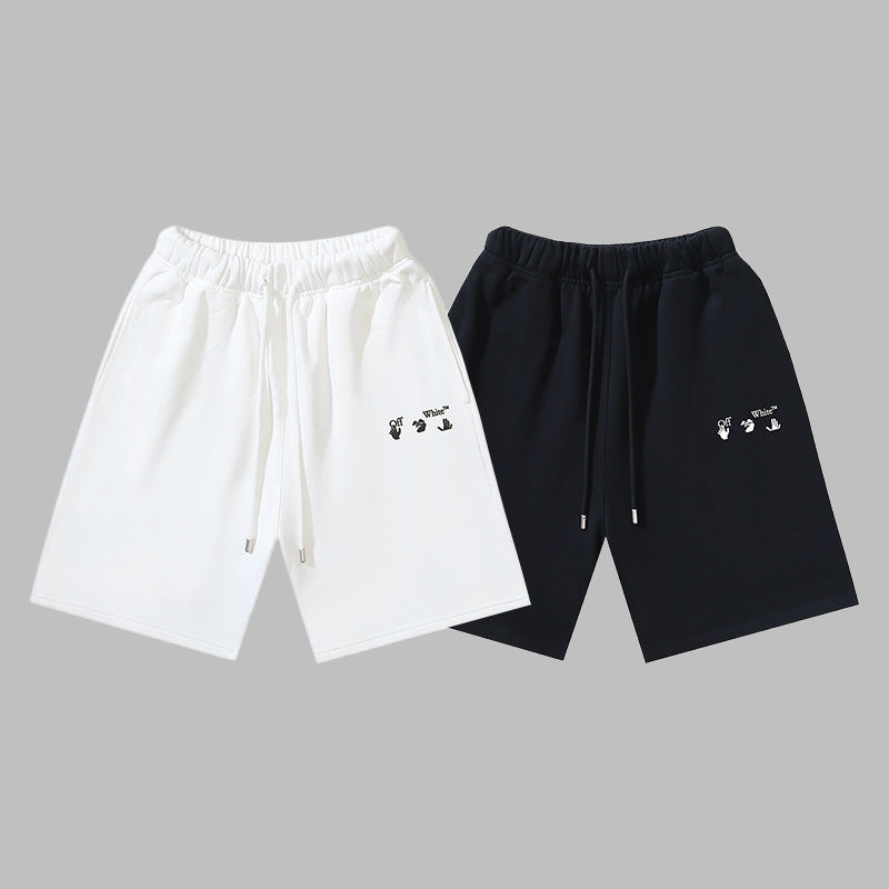 OFF‑WHITE Men's and Women's Casual Shorts