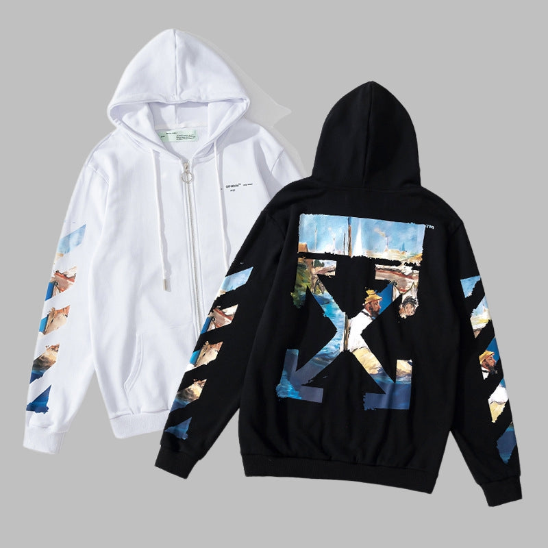 OFF‑WHITE Men's and Women's  Hoodie