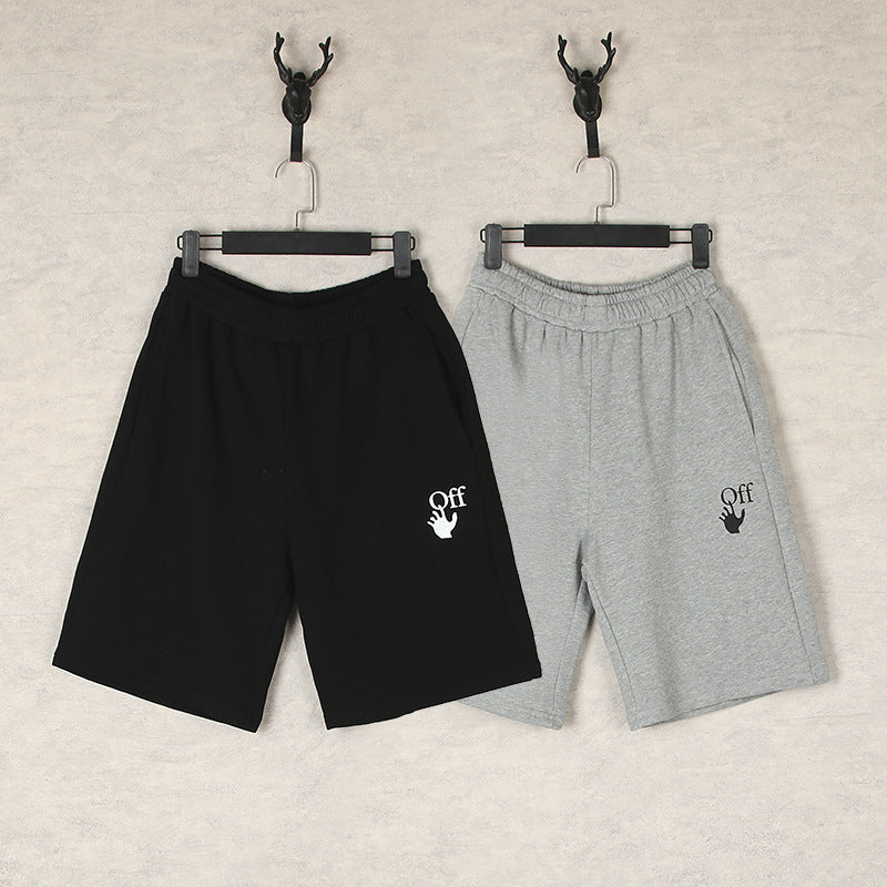 OFF‑WHITE Men's and Women's Casual Shorts