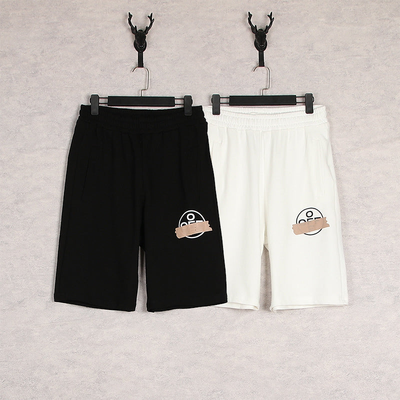 OFF‑WHITE Men's and Women's Casual Shorts