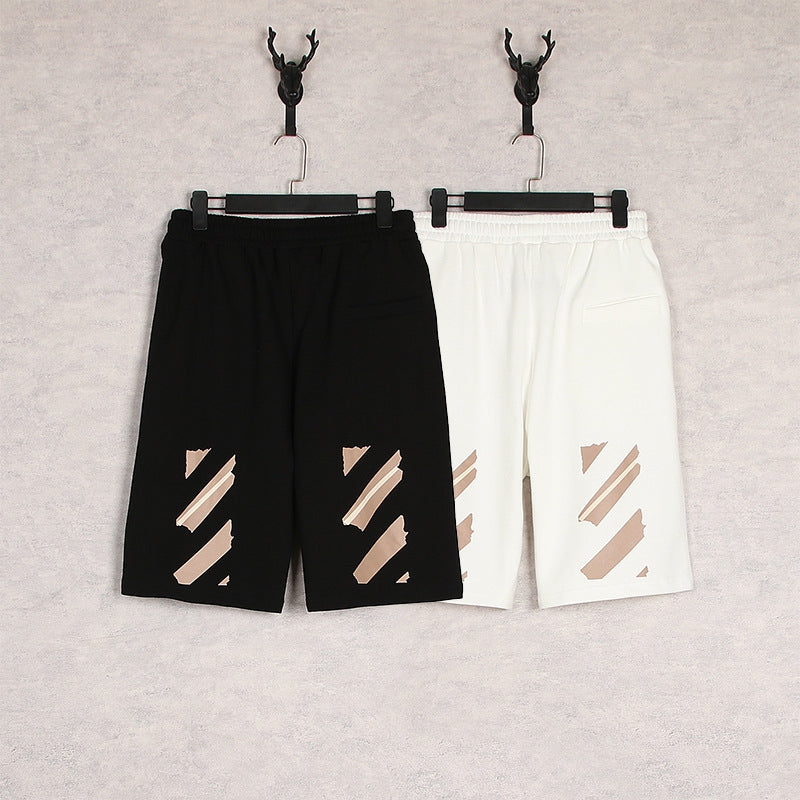 OFF‑WHITE Men's and Women's Casual Shorts