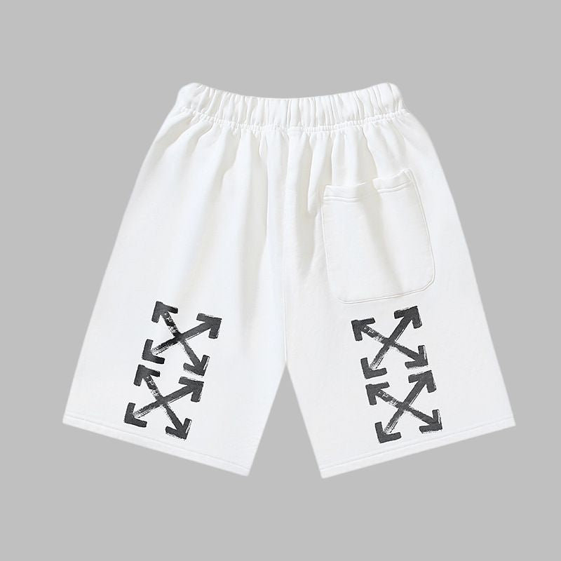 OFF‑WHITE Men's and Women's Casual Shorts