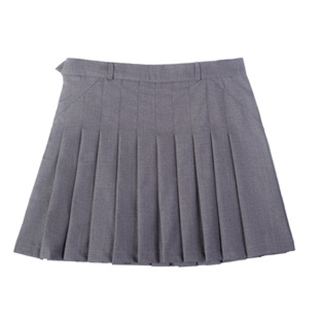 1227-1 Women's fashionable pleated skirt