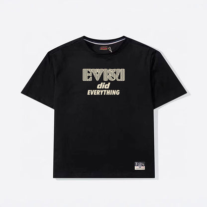 2026 Evisu Men's  New T-Shirt