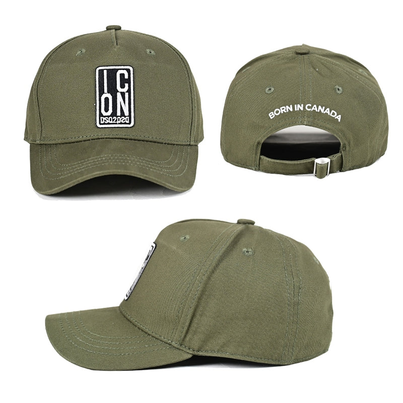 New-DSQ2 2025-19 Adjustable Embroidery Hat