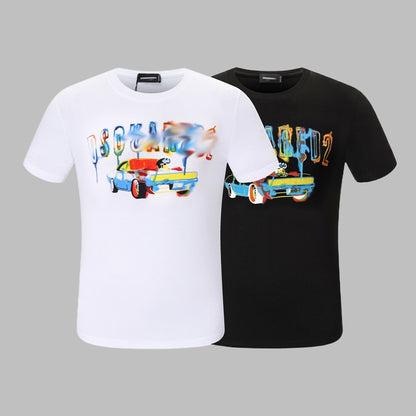 New-DSQ2 Print 2025-21 Man T-shirt