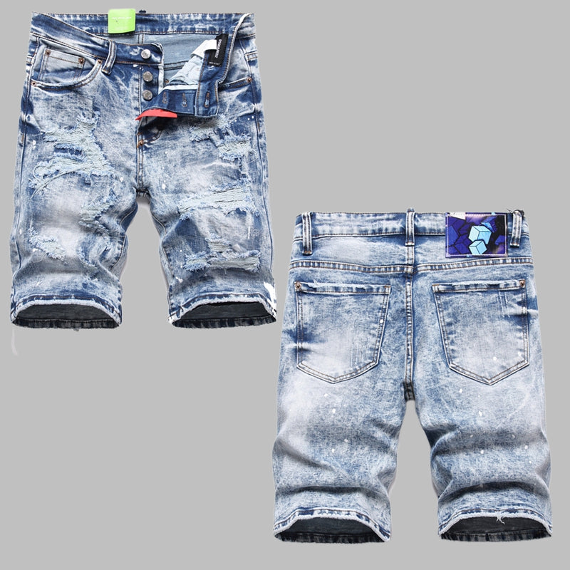 New Arrival-DSQ2-2025-21 Fashion Men's Shorts Jeans