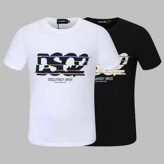 New-DSQ2 Print 2025-19 Man T-shirt