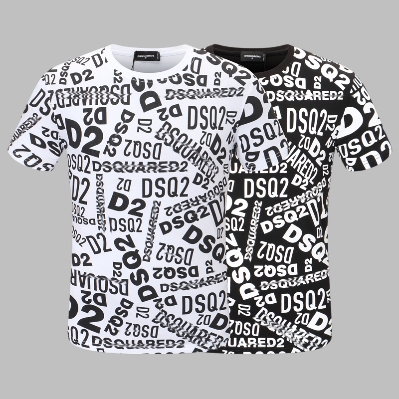 New-DSQ2 Print 2025-37 Man T-shirt