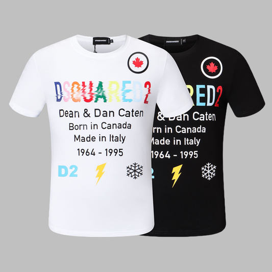 New-DSQ2 Print 2025-44 Man T-shirt