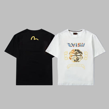 2026 Evisu Men's  New T-Shirt