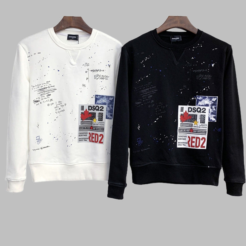 DSQ2 Fashion Men's Casual Sweatshirt