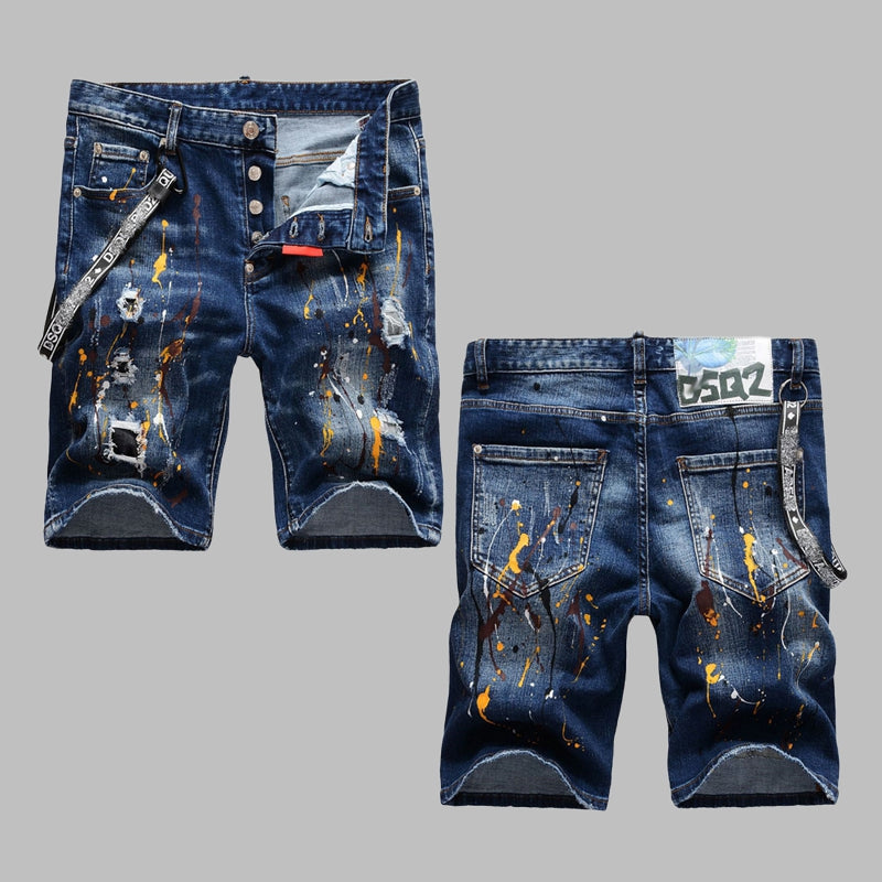 New Arrival-DSQ2-2025-06 Fashion Men's Shorts Jeans