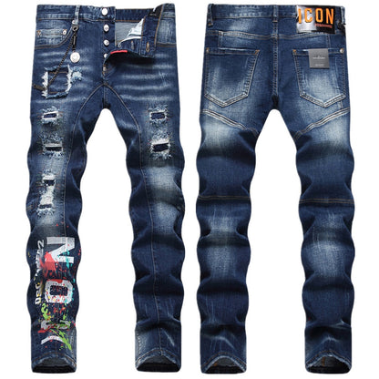 Nouveau pantalon en jean pour homme DSQ2-2025-30 Fashion Mip-Mop