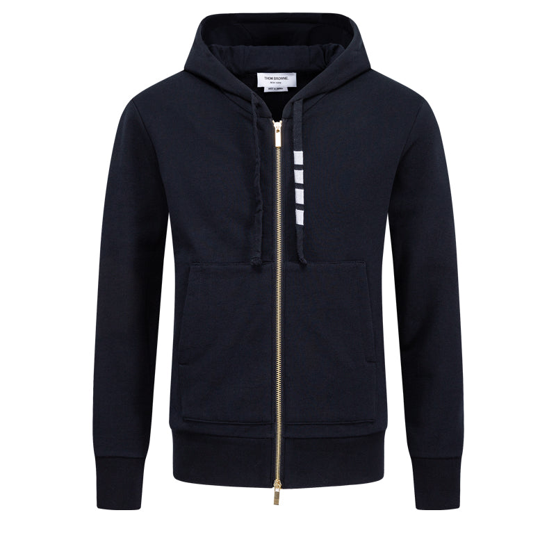 1229-25 Men' Four-bar Hoodie