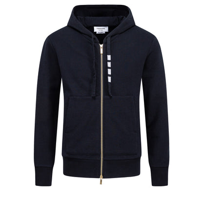 1229-25 Men' Four-bar Hoodie