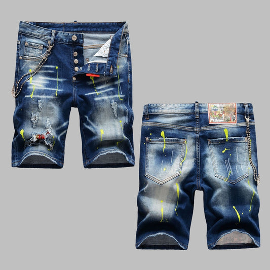 New Arrival-DSQ2-2025-04 Fashion Men's Shorts Jeans