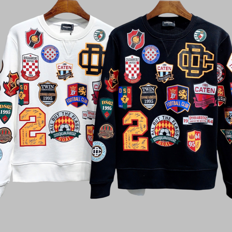 DSQ2 Fashion Men's Casual Sweatshirt
