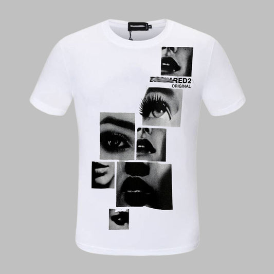 New-DSQ2 Print 2025-08 Man T-shirt