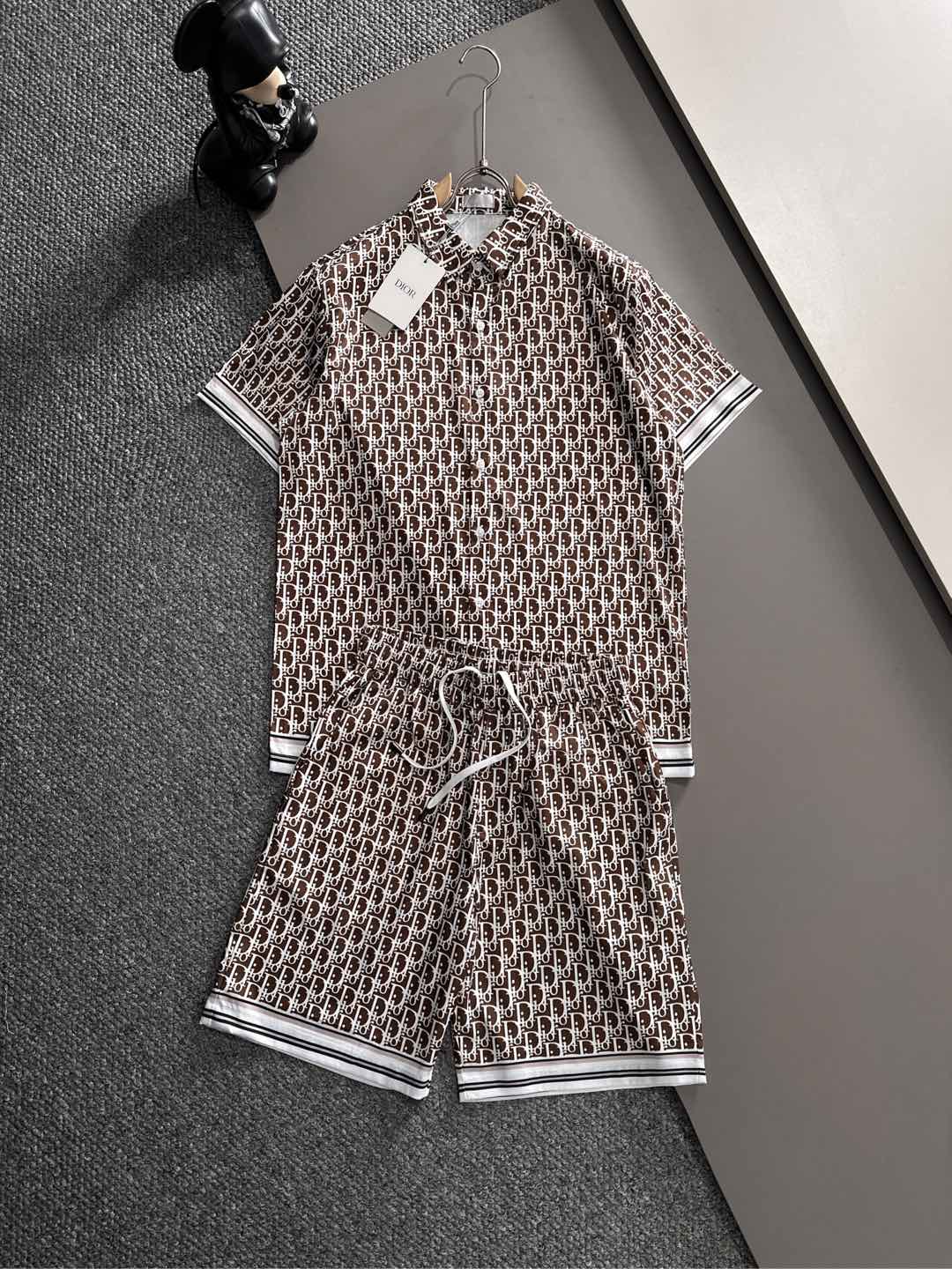 Christian Dior Shorts & Short-Sleeve Set