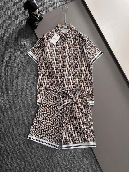 Christian Dior Shorts & Short-Sleeve Set