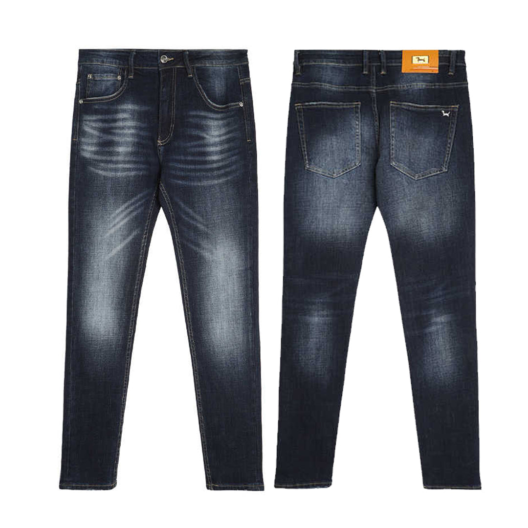 `1230-3 Men's Embroidery Jeans