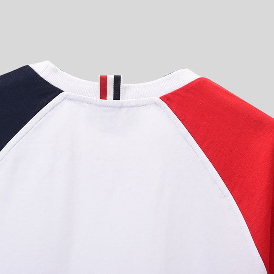 1229-4 Men's Colorblock T-shirt