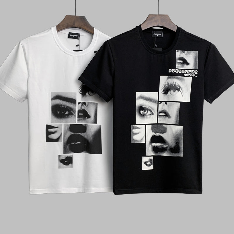 DSQ2 Fashion  Men's  Short Sleeve T-Shirt