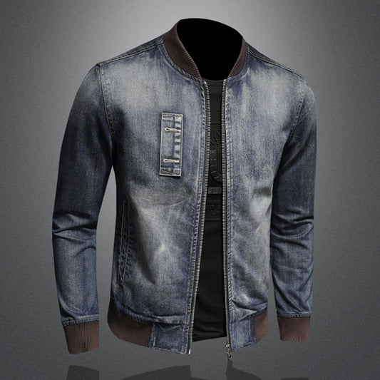 New DSQ2-2025-01 Men's Fashion Denim Jacket For Warmth