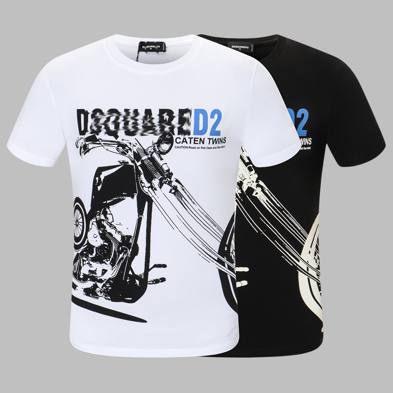 DSQ2 Fashion  Men's  Short Sleeve T-Shirt
