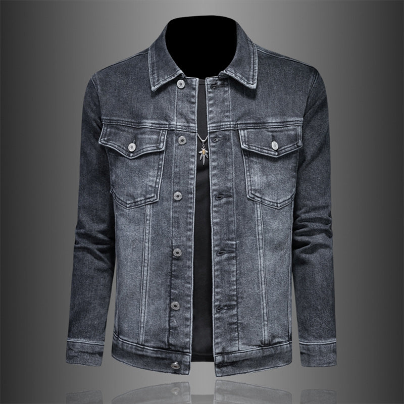 New DSQ2-2025-07 Men's Fashion Denim Jacket For Warmth