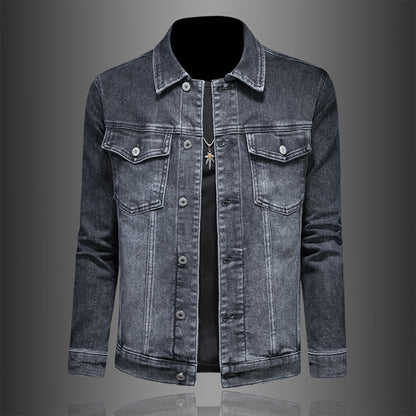 New DSQ2-2025-07 Men's Fashion Denim Jacket For Warmth