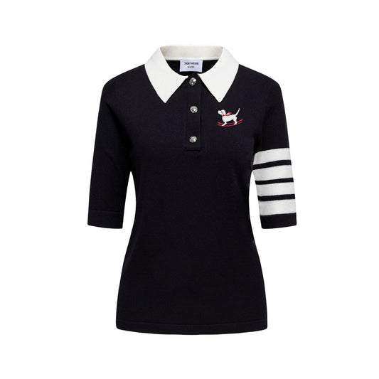 1229-17 Miss Short-sleeved polo shirt