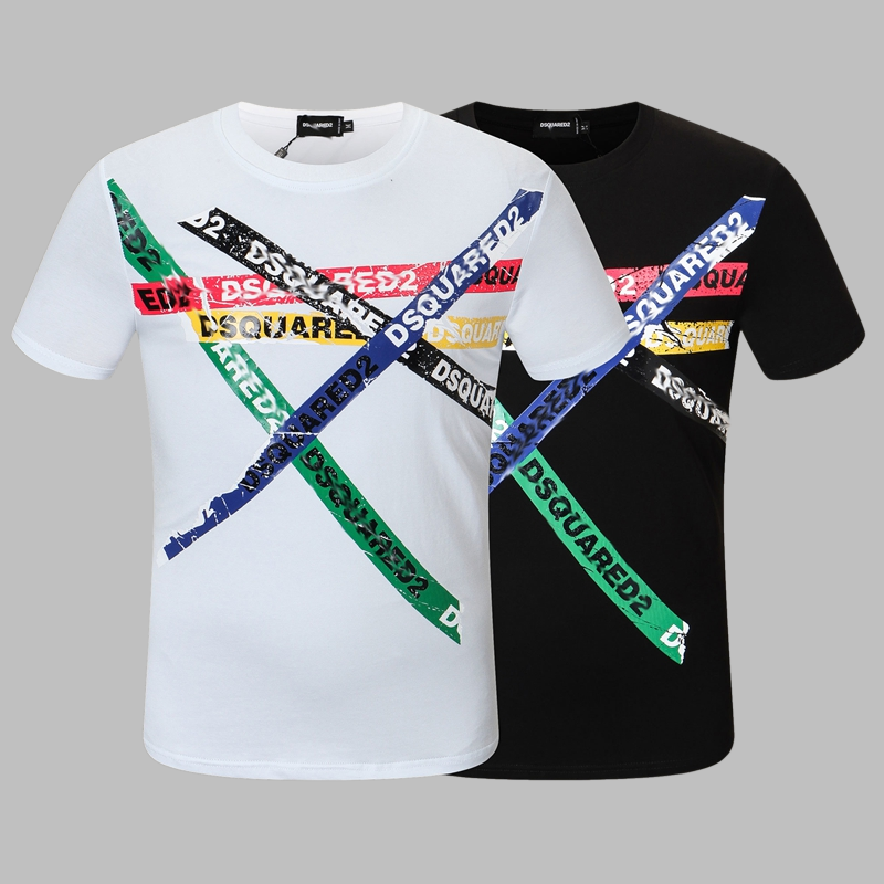 DSQ2 Fashion  Men's  Short Sleeve T-Shirt