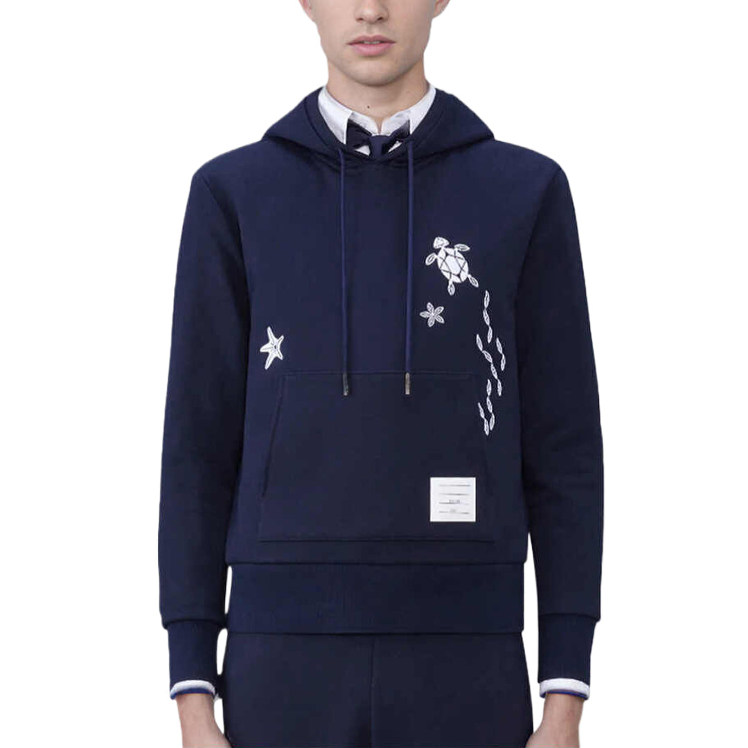 1229-4 Men' Animal embroidery Hoodie