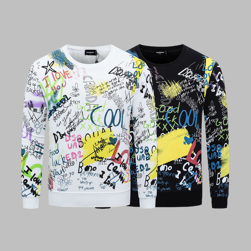 DSQ2 Fashion Men's Casual Sweatshirt