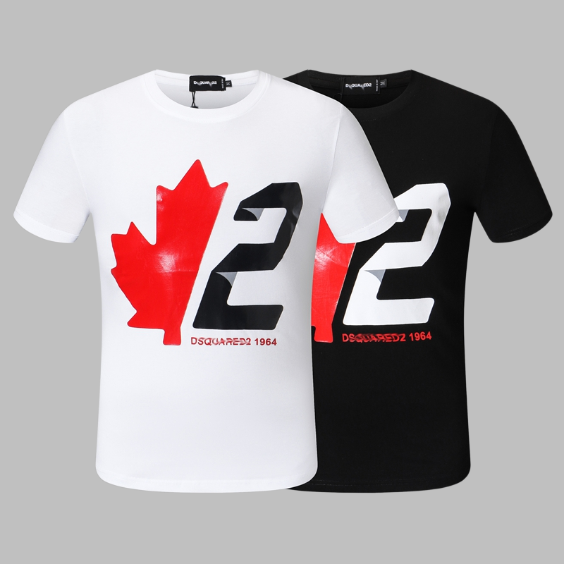 DSQ2 Fashion  Men's  Short Sleeve T-Shirt