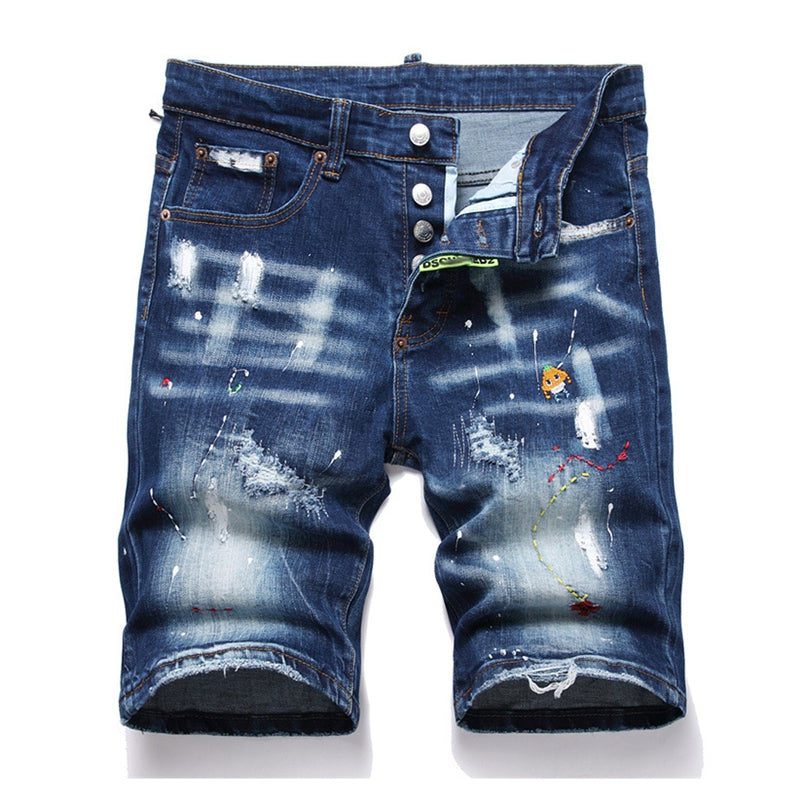 New Arrival-DSQ2-2025-22 Fashion Men's Shorts Jeans