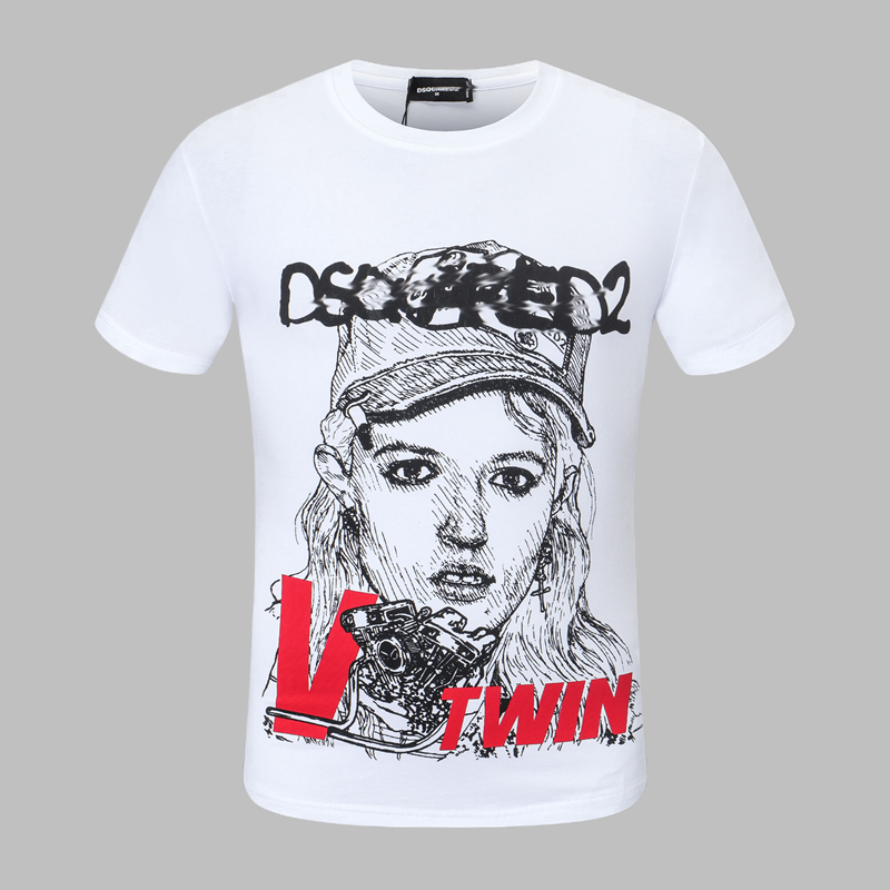 DSQ2 Fashion  Men's  Short Sleeve T-Shirt