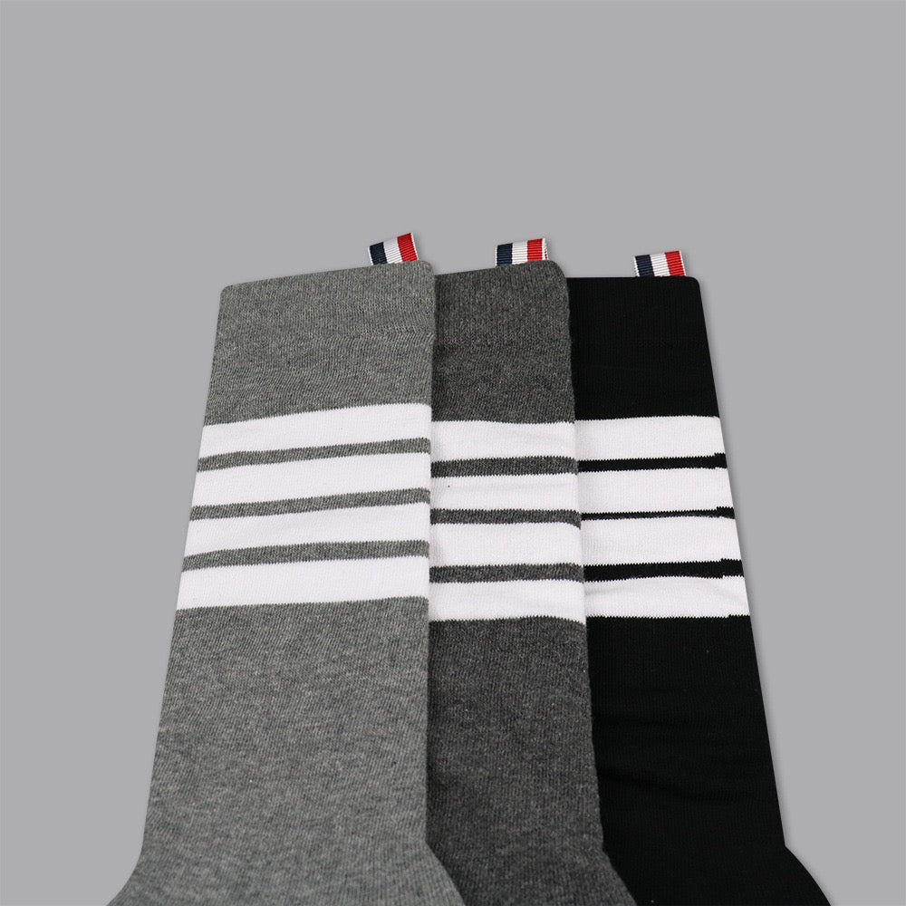 1229-27 Men's Unisex casual mid-calf socks