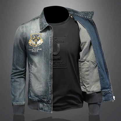 New DSQ2-2025-17 Men's Fashion Denim Jacket For Warmth