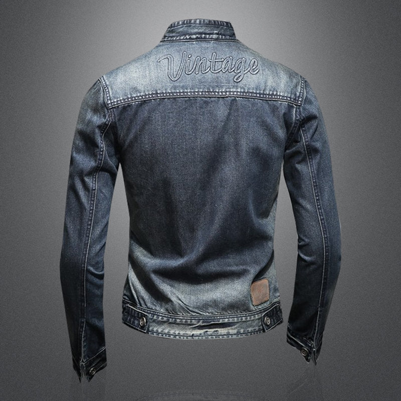 New DSQ2-2025-14 Men's Fashion Denim Jacket For Warmth