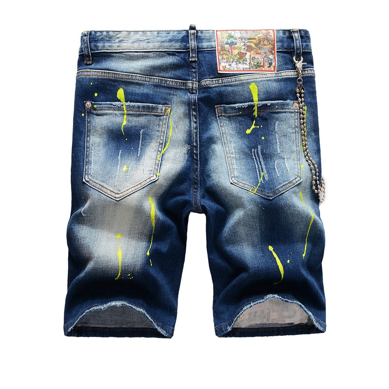 New Arrival-DSQ2-2025-04 Fashion Men's Shorts Jeans