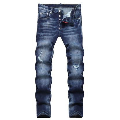 New DSQ2-2025-40 Fashion Mip-Mop Men's Jeans Trousers