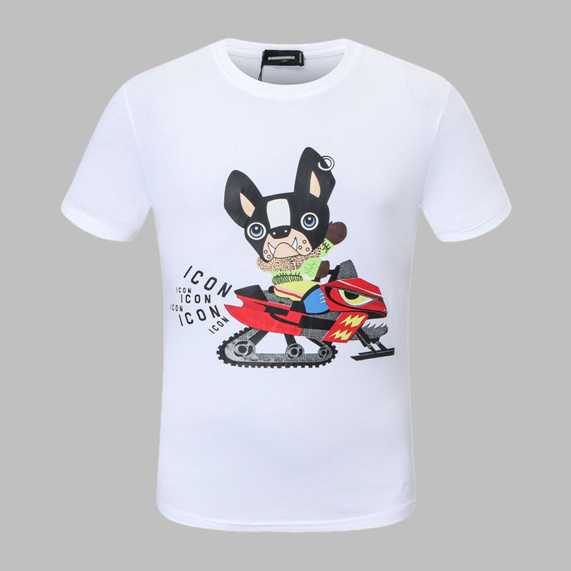 DSQ2 Fashion  Men's  Short Sleeve T-Shirt