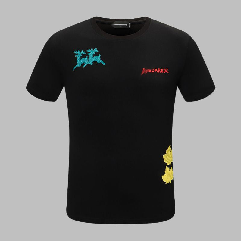 DSQ2 Fashion  Men's  Short Sleeve T-Shirt